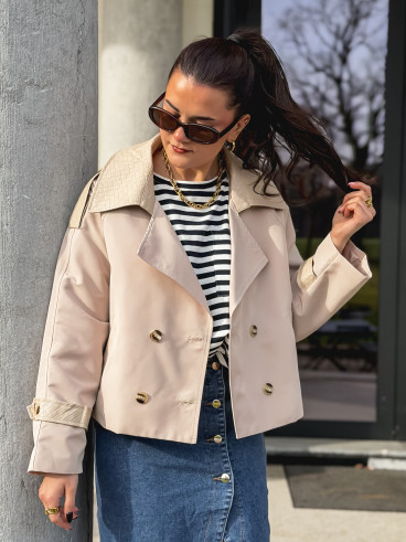 Trench court Gladys - Beige