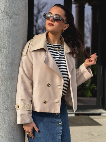 Trench court Gladys - Beige