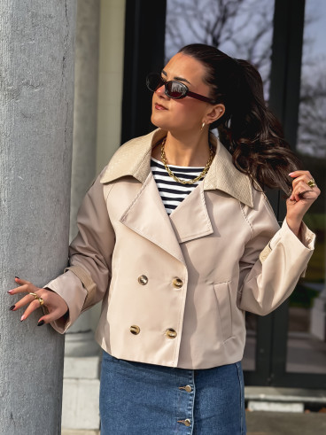 Trench court Gladys - Beige