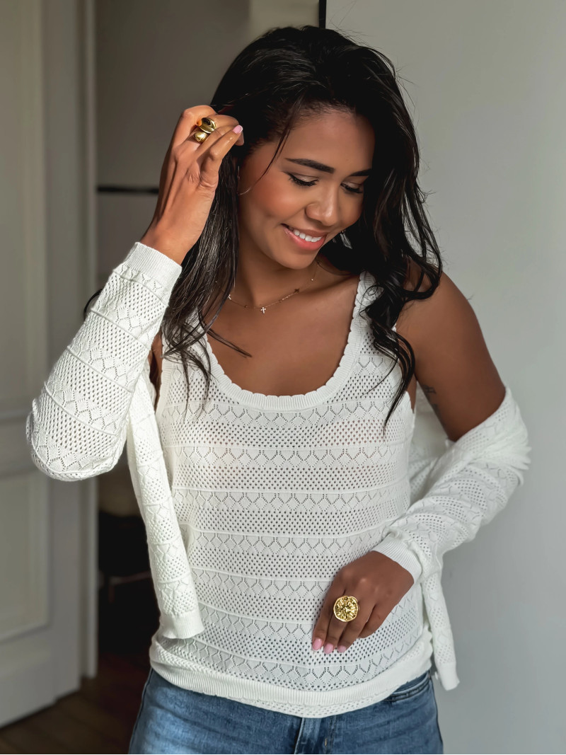 Débardeur Maryssa - Blanc