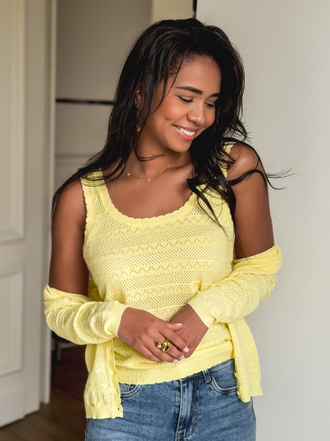 Débardeur Maryssa - Jaune