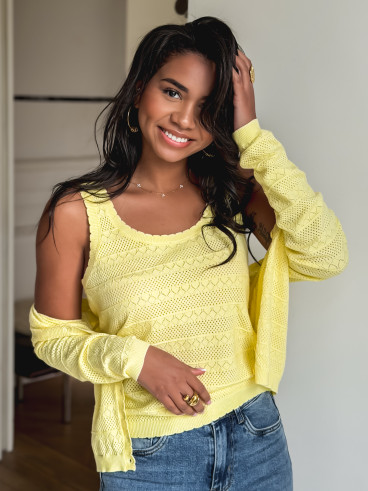 Débardeur Maryssa - Jaune