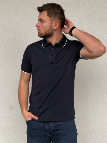 Polo Henri - Bleu marine