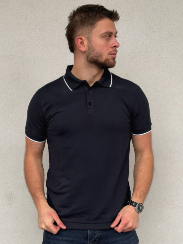 Polo Henri - Bleu marine