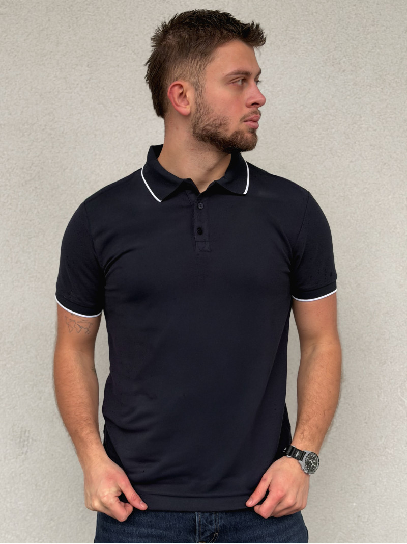 Polo Henri - Bleu marine