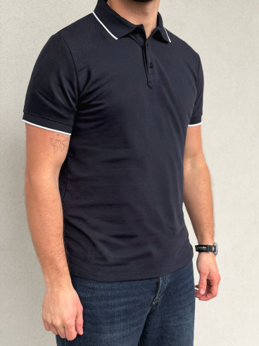 Polo Henri - Bleu marine