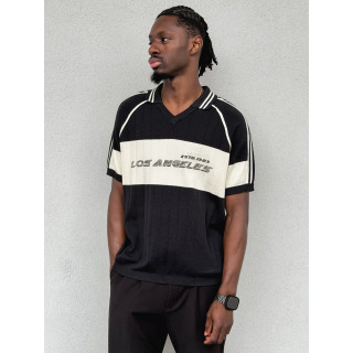 Pull "Los Angeles" - Noir/Ecru