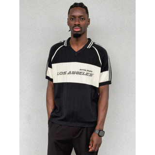 Pull "Los Angeles" - Noir/Ecru