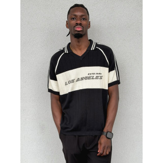 Pull "Los Angeles" - Noir/Ecru