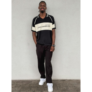 Pull "Los Angeles" - Noir/Ecru