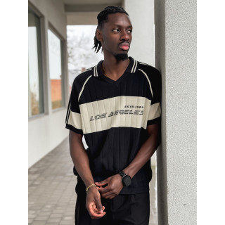 Pull "Los Angeles" - Noir/Ecru