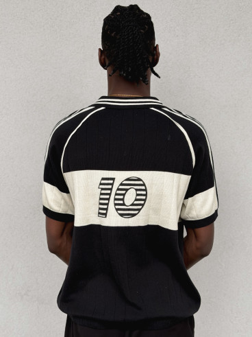 Pull "Los Angeles" - Noir/Ecru