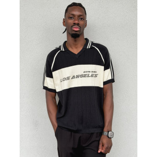 Pull "Los Angeles" - Noir/Ecru