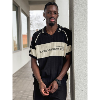 Pull "Los Angeles" - Noir/Ecru