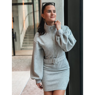 Robe pull Elisane - Gris