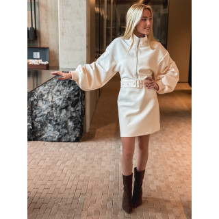 Robe pull Elisane - Ecru