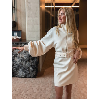 Robe pull Elisane - Ecru