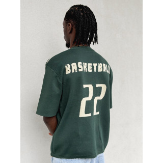 Pull "Basketball" - Vert foncé