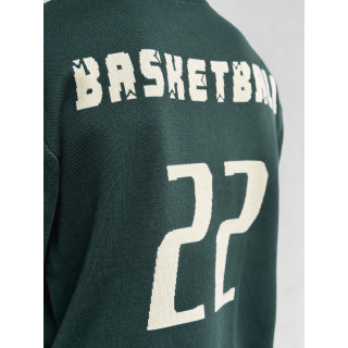 Pull "Basketball" - Vert foncé