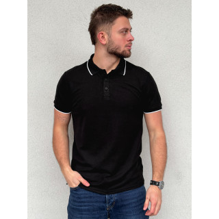 Polo Henri - Noir