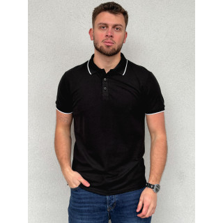 Polo Henri - Noir
