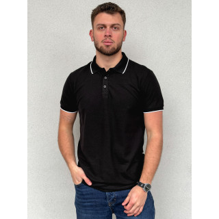 Polo Henri - Noir
