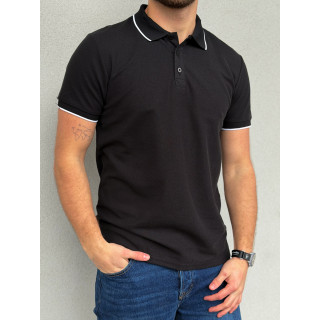 Polo Henri - Noir