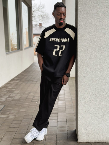 Pull " Basketball" - Noir