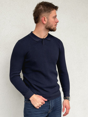 Polo Marc - Bleu marine