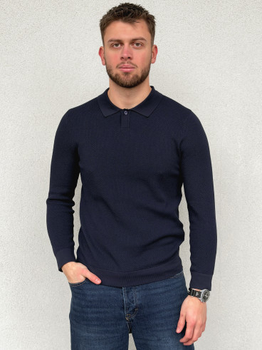 Polo Marc - Bleu marine Polo Marc - Bleu marine