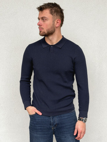 Polo Marc - Bleu marine