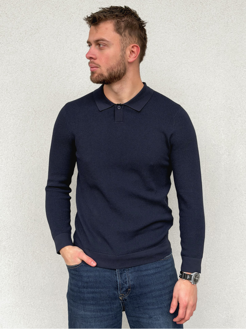 Polo Marc - Bleu marine Polo Marc - Bleu marine