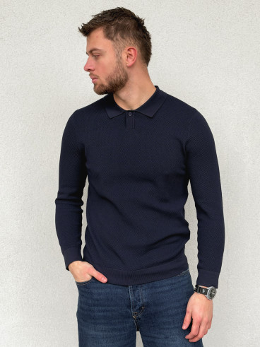 Polo Marc - Bleu marine Polo Marc - Bleu marine