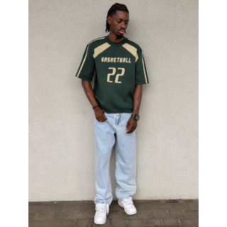 Pull "Basketball" - Vert foncé