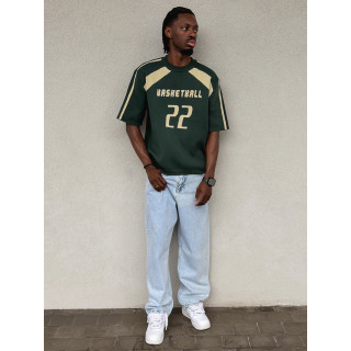 Pull "Basketball" - Vert foncé