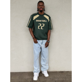 Pull "Basketball" - Vert foncé