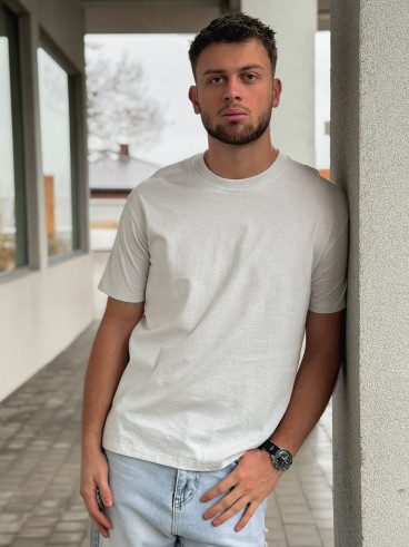 T-shirt Alessio - Gris clair