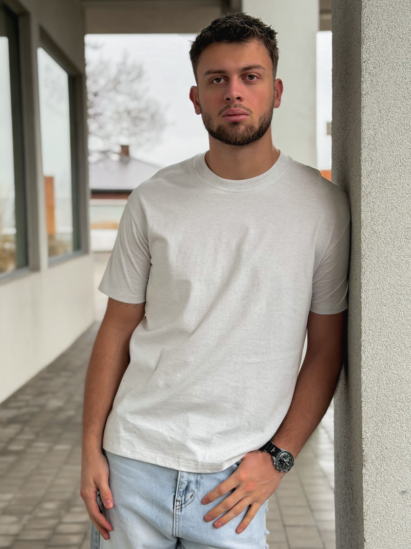 T-shirt Alessio - Gris clair T-shirt Alessio - Gris clair