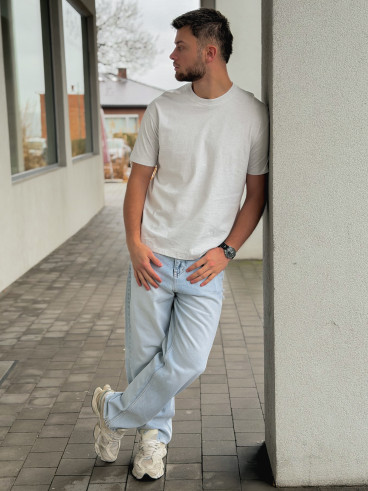 T-shirt Alessio - Gris clair T-shirt Alessio - Gris clair