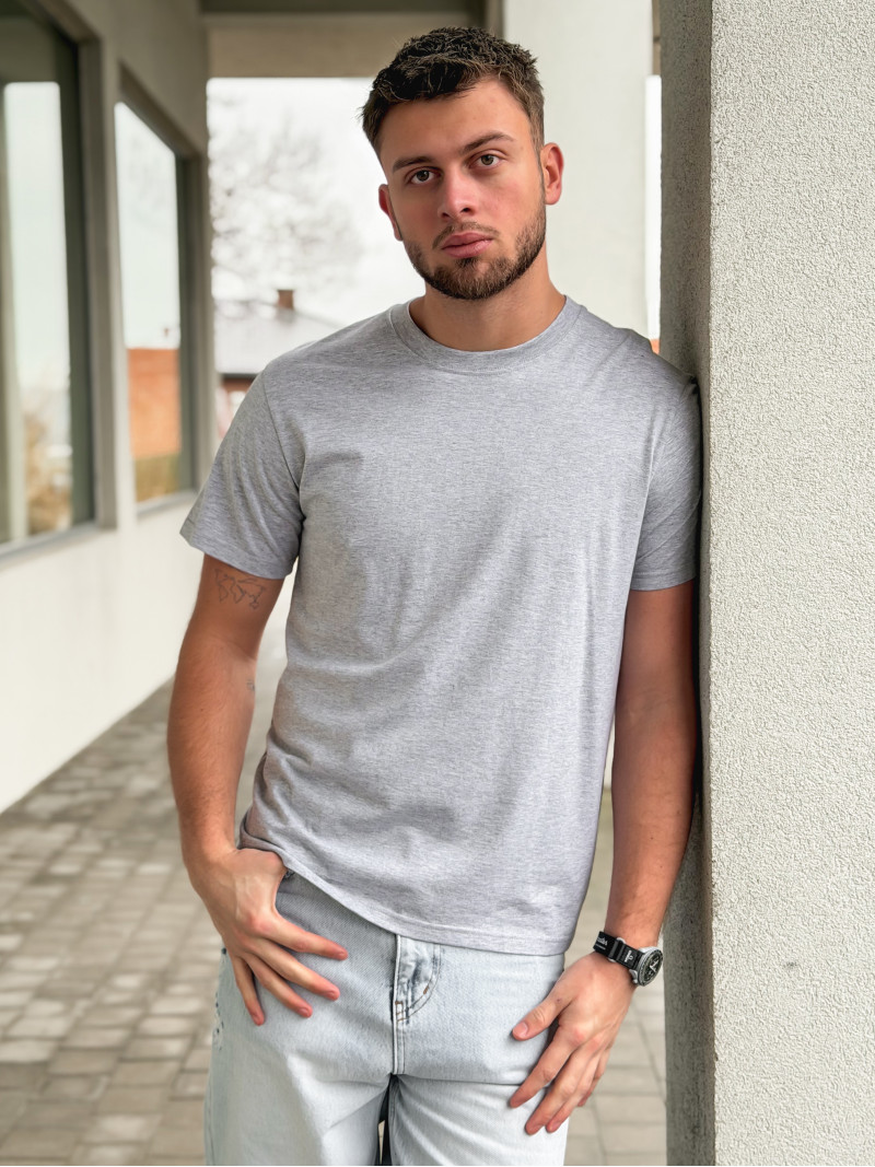 T-shirt Alessio - Gris