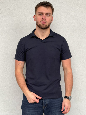 Polo Boris - Bleu marine