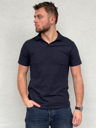 Polo Boris - Bleu marine