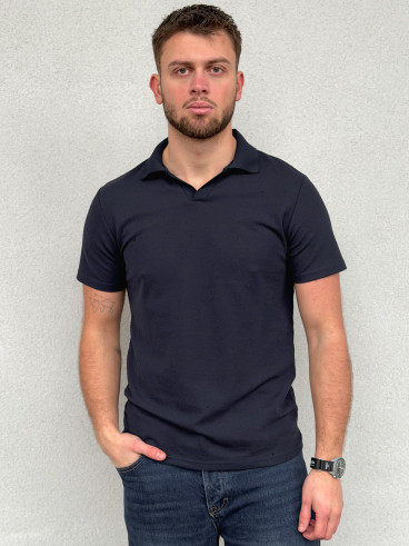 Polo Boris - Bleu marine