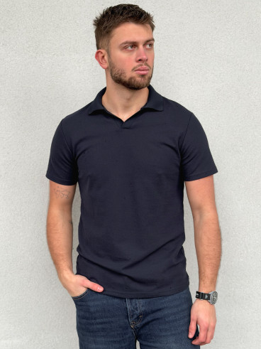 Polo Boris - Bleu marine