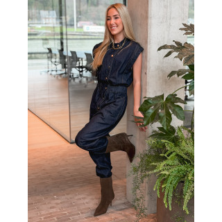 Combinaison pantalon Elyssia - Bleu foncé