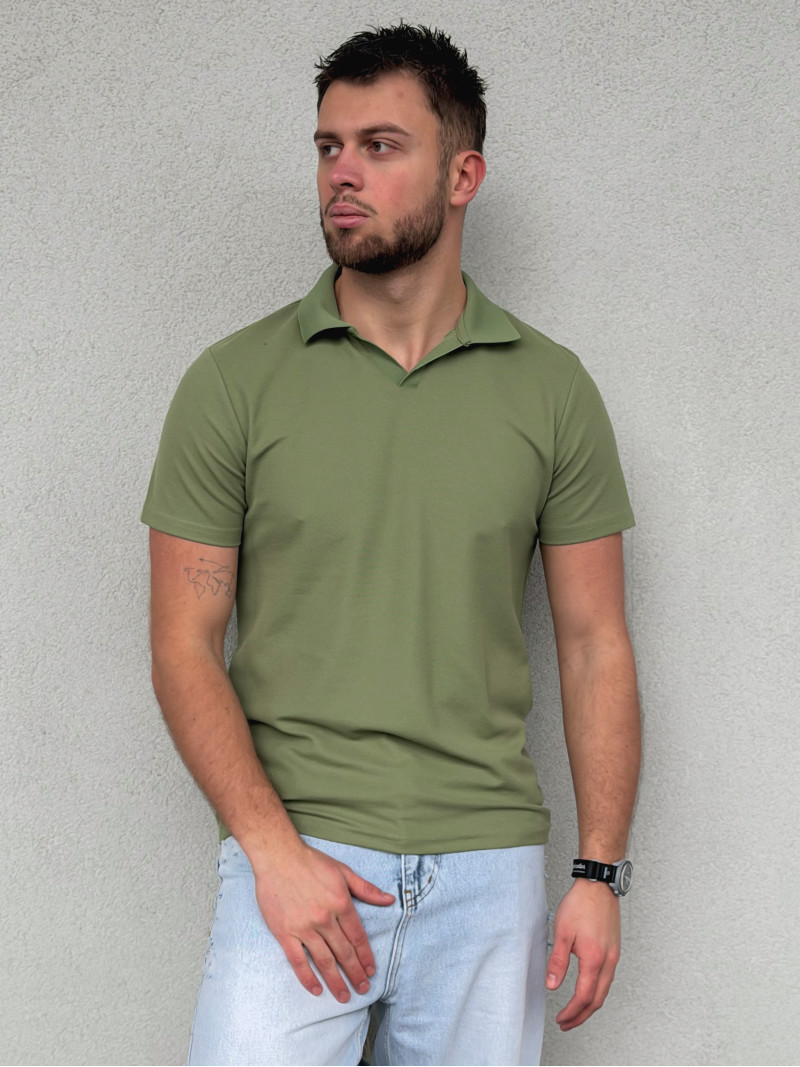 Polo Boris - kaki