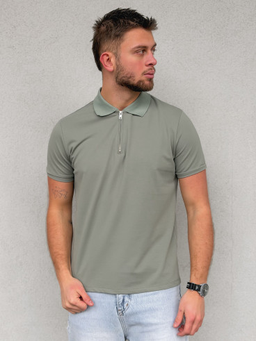 Polo Alberto - Vert sauge