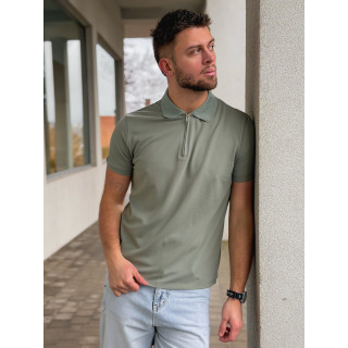 Polo Alberto - Vert sauge