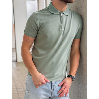 Polo Alberto - Vert sauge