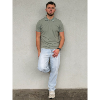 Polo Alberto - Vert sauge